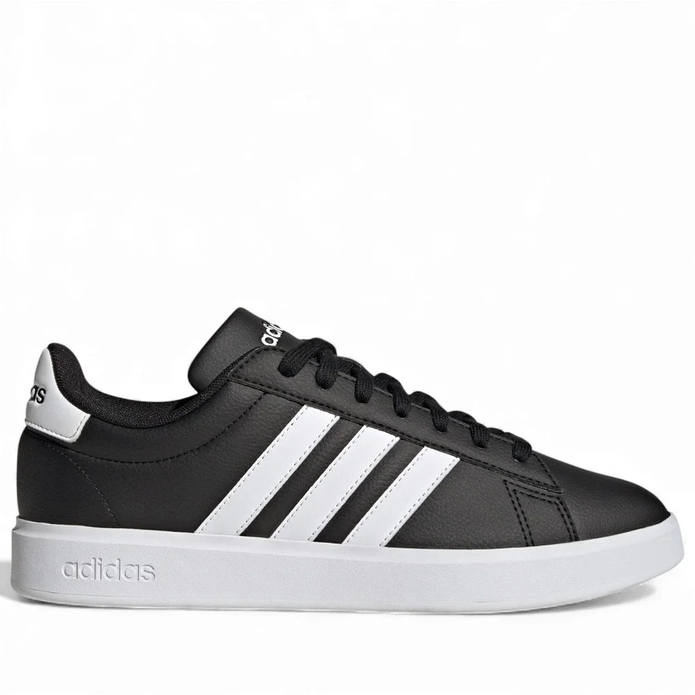 Adidas Grand Court 2.0 Shoes Mens 12 Core‎ Black Cloud White Sneaker NEW in Box